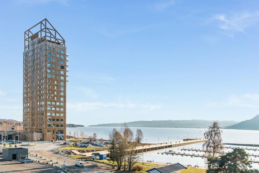 Mjos Tower Suite - Lovely Lake View Brumunddal Εξωτερικό φωτογραφία