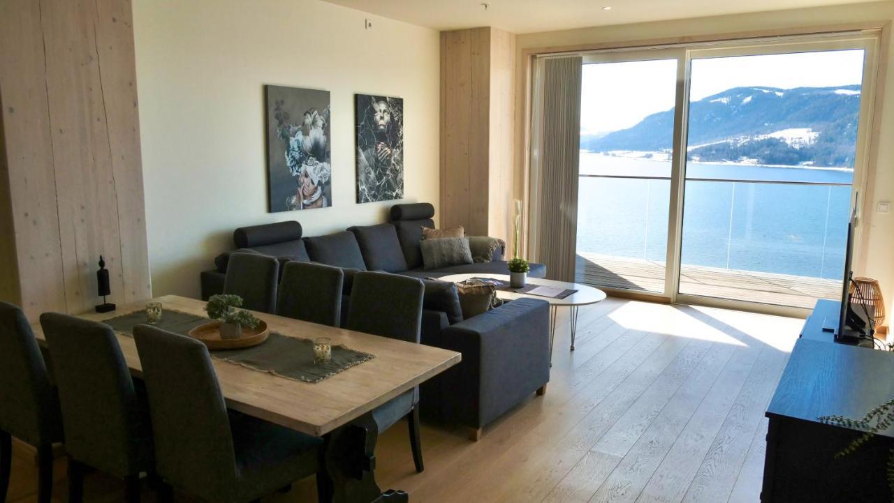 Mjos Tower Suite - Lovely Lake View Brumunddal Εξωτερικό φωτογραφία