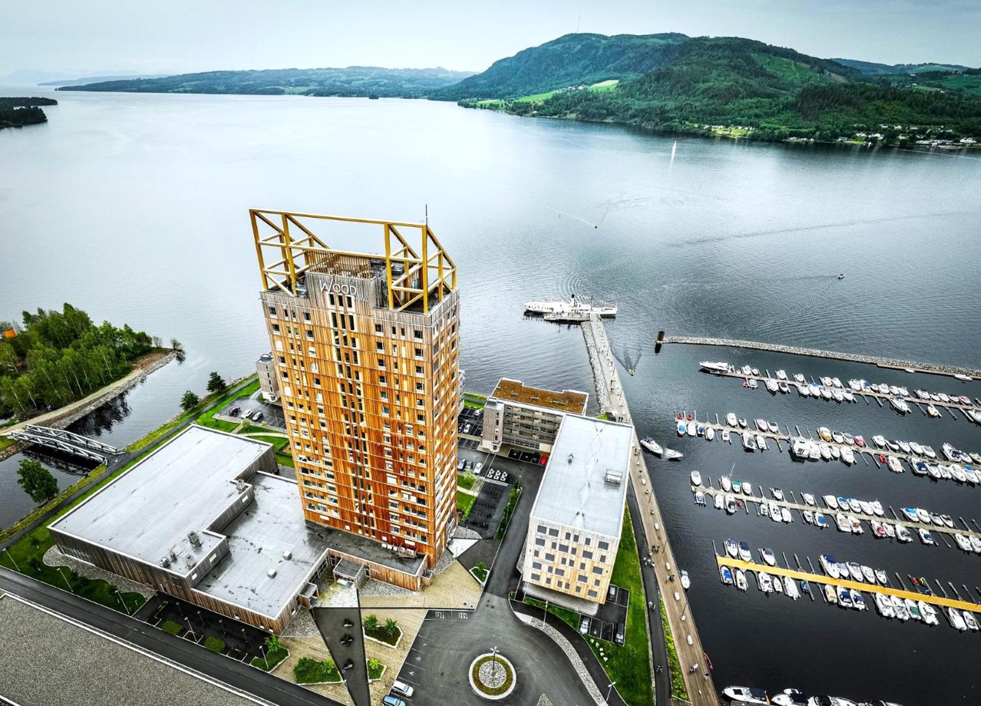 Mjos Tower Suite - Lovely Lake View Brumunddal Εξωτερικό φωτογραφία